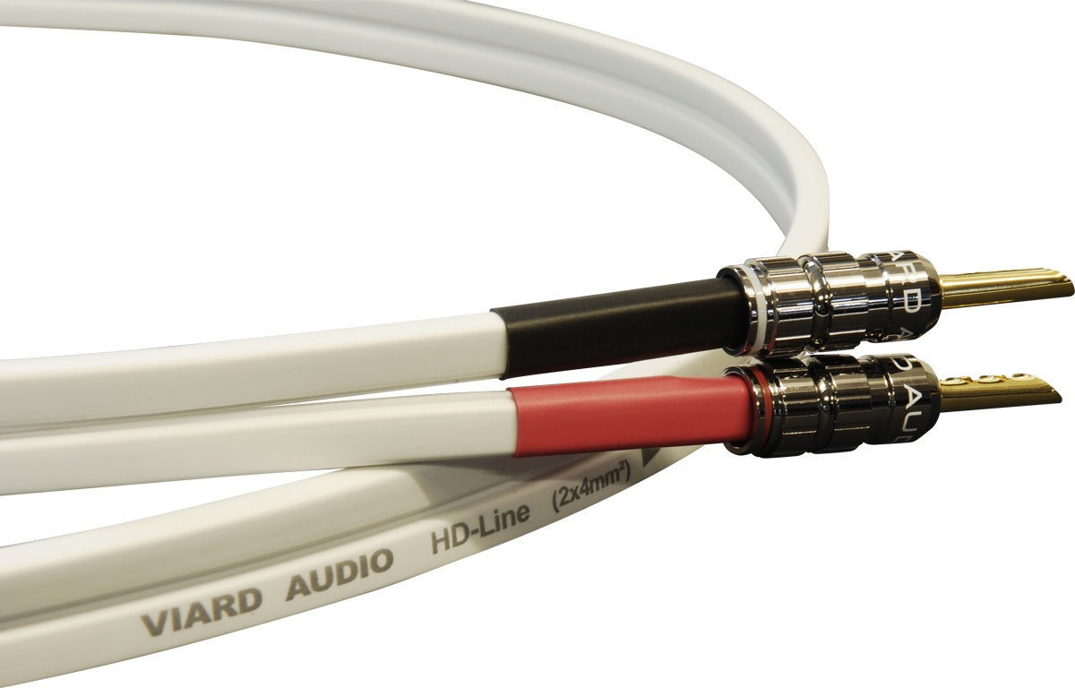 Viard Audio Câble Haut-Parleur 2X3M00 Premium HD 4mm2 Câbles - Deux